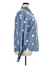 Unbranded 100% Polyester Polka Dots Blue Long Sleeve Blouse Size 2X - photo 4