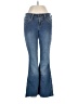 Hollister Hearts Blue Jeans Size 25S - photo 1