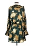 12th Tribe 100% Polyester Teal Casual Dress Size S - photo 2