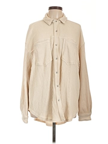 Aerie Long Sleeve Button-Down Shirt (view 1)
