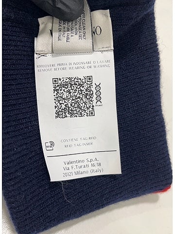 Valentino Wool V-Logo Beanie (view 2)