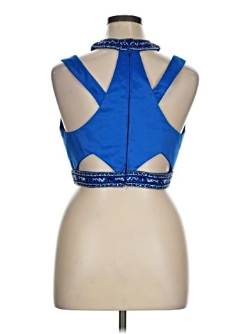 Rachel Allan Sleeveless Blouse (view 2)
