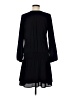 Veronica M. 100% Polyester Solid Black Casual Dress Size M - photo 2