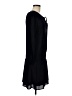 Veronica M. 100% Polyester Solid Black Casual Dress Size M - photo 4