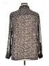 Ellen Tracy 100% Polyester Animal Print Silver Long Sleeve Blouse Size XL - photo 2