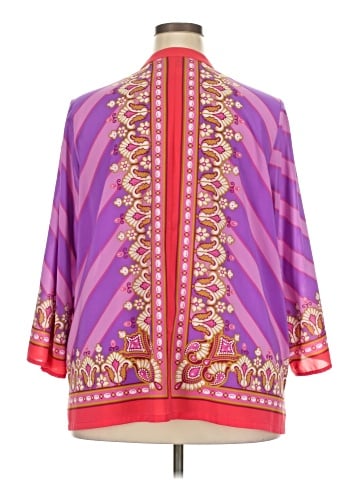 Bob Mackie Long Sleeve Blouse (view 2)