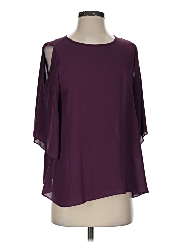 Noir 3/4 Sleeve Blouse (view 1)