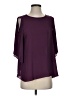 Noir 100% Polyester Purple 3/4 Sleeve Blouse Size S - photo 1
