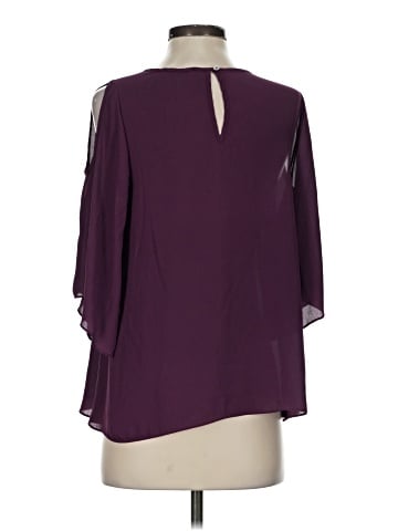 Noir 3/4 Sleeve Blouse (view 2)