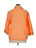 Chadwicks Orange 3/4 Sleeve Button-Down Shirt Size XL - photo 2