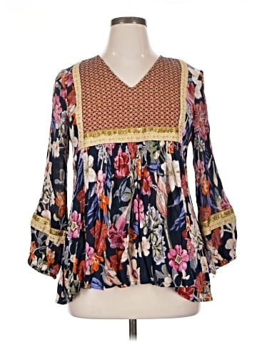 RD & KoKo Long Sleeve Blouse (view 1)