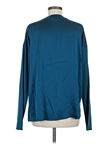 Go By Go Silk Long Sleeve Silk Top (view 2)