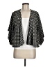 Anthracite Polka Dots Checkered-gingham Graphic Black Blazer Size M - photo 1