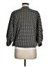 Anthracite Polka Dots Checkered-gingham Graphic Black Blazer Size M - photo 2