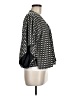 Anthracite Polka Dots Checkered-gingham Graphic Black Blazer Size M - photo 4