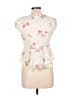 Assorted Brands Ivory Short Sleeve Top Size L - photo 2