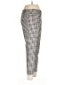 Ann Taylor LOFT Checkered-gingham Brown Casual Pants Size 10 - photo 4