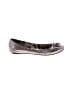 Sam Edelman Animal Print Silver Tan Flats Size 7 1/2 - photo 1
