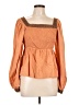Strut & Bolt Orange Long Sleeve Blouse Size L - photo 1