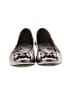 Sam Edelman Animal Print Silver Tan Flats Size 7 1/2 - photo 2