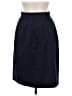 Karen Scott Solid Blue Casual Skirt Size 6 Petite - photo 1
