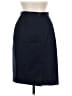Karen Scott Solid Blue Casual Skirt Size 6 Petite - photo 2