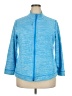 T by Talbots Blue Track Jacket Size 2X - photo 1