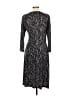 Connected Apparel Chevron-herringbone Black Casual Dress Size 12 - photo 2