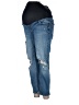 Old Navy Blue Jeans Size 12 Maternity - photo 1