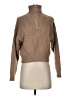 Sugar Moon 100% Polyester Tan Turtleneck Sweater Size XS - photo 1