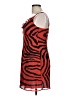 LPA Animal Print Red Cocktail Dress Size L - photo 5