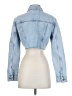 Zara 100% Cotton Blue Denim Jacket Size S - photo 2