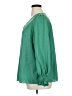 Shein Curve 100% Polyester Green Long Sleeve Blouse Size 16 Plus (2) - photo 5