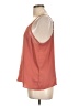 Nine West 100% Polyester Orange Sleeveless Blouse Size L - photo 5