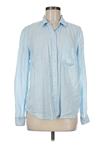 Gap Long Sleeve Button-Down Shirt (view 1)