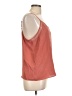 Nine West 100% Polyester Orange Sleeveless Blouse Size L - photo 4