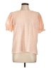 Dokotoo 100% Polyester Orange Short Sleeve Blouse Size L - photo 1