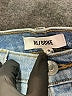 RE/DONE Hearts Blue Jeans Size 26 waist - photo 4