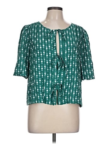 Ann Taylor LOFT Short Sleeve Blouse (view 1)