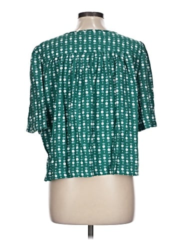 Ann Taylor LOFT Short Sleeve Blouse (view 2)