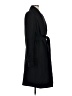 Diane von Furstenberg 100% Polyester Black Coat Size Med - photo 4