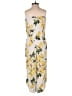 Blue Island 100% Rayon Tropical Yellow Jumpsuit Size XS - photo 2