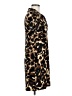 En Focus Studio Animal Print Brown Casual Dress Size 6 - photo 4