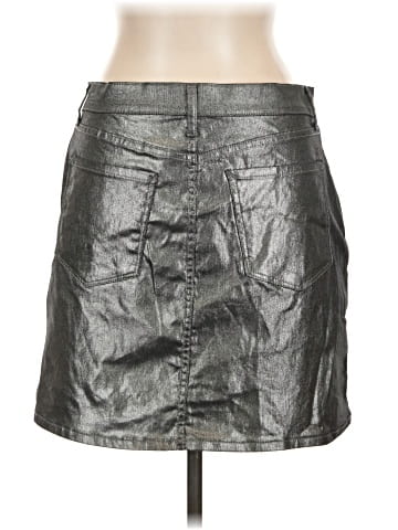 a.n.a. A New Approach Faux Leather Skirt (view 2)