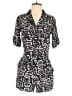 ALLSAINTS Animal Print Gray Black Romper Size 4 - photo 1