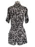 ALLSAINTS Animal Print Gray Black Romper Size 4 - photo 2