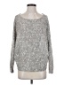Lulus Metallic Silver Pullover Sweater Size S - photo 1