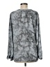 41Hawthorn 100% Polyester Gray Long Sleeve Blouse Size M - photo 2