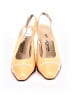 St. John 100% Leather Yellow Heels Size 6 1/2 - photo 2