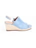 NYDJ Blue Wedges Size 9 1/2 - photo 1